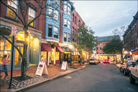 Portland Maine in summer