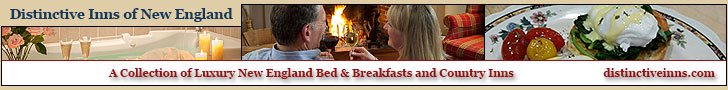 Distinctive Inns of New England - A Collection of New England Luxury B&Bs and Country Inns. Click for more info.