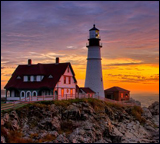 sunsetandlighthouse