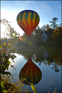 Quechee balloon rides in quechee vermont