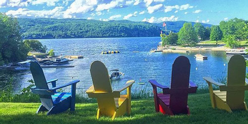 Adirondack Chairs 500x250 - Basin Harbor Resort - Vergernnes, VT