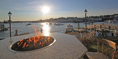 Firepit 500x250 - Boothbay Harbor Inn - Boothbay Harbor, ME