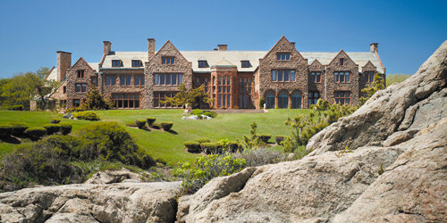 View from the Cliff - Rough Point Mansion - Newport, RI