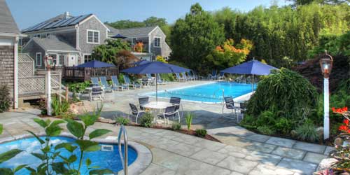 Outdoor Pool Pleasant Bay Village Resort Chatham Massachusetts