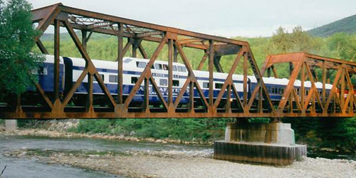 On The Bridge - Cafe Lafayette Dinner Train - North Woodstock, NH