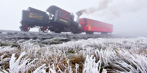 Winter 500x250 - Mount Washington Cog Railway - Bretton Woods, NH