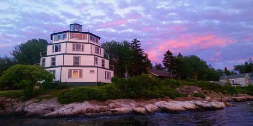 Lighthouse Sebasco Harbor Resort Sebasco Estates Maine