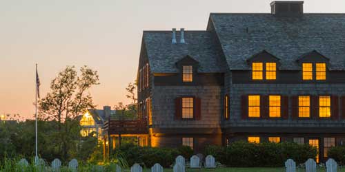 Exterior Sunset View - Weekapaug Inn - Westerly, RI