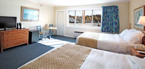 Double Room- Fisherman's Wharf Inn - Boothbay Harbor ME