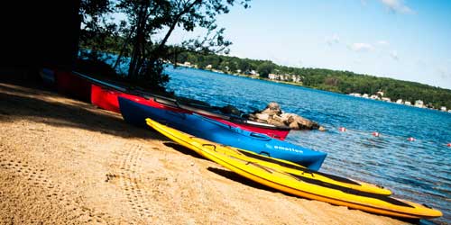 Kayaks Ashore - Margate Resort on Winnipesaukee - Laconia, NH