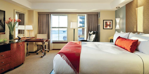 Premier King Waterview Room 500x250 - Battery Wharf Boston Hotel - Boston, MA