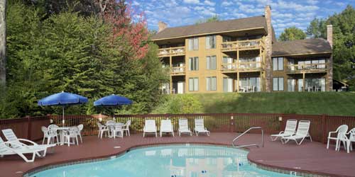 Summit Resort Outdoor Pool Laconia NH