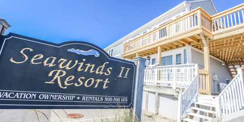 Entrance Sign - Seawinds II - Dennisport, MA