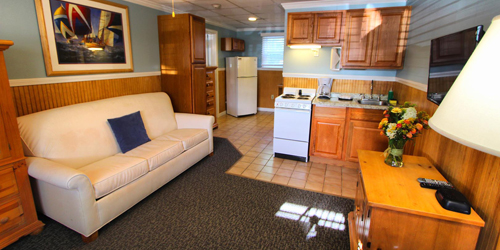 Kitchen Suite - Island Manor Resort - Block Island, RI