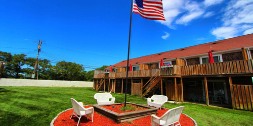 Yard Flagpole New 2019 - Cape Winds Resort - Hyannis, MA