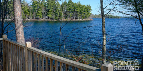 View of the Lake - Point Sebago Golf Resort - Casco, ME