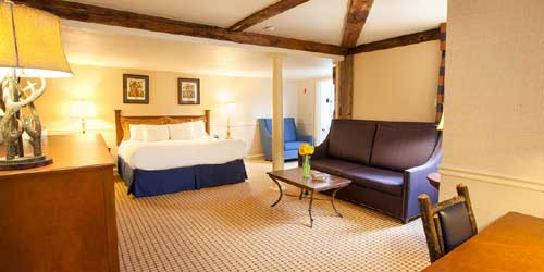 King Room - The Wolfeboro Inn - Wolfeboro, NH - Credit Callan Photo