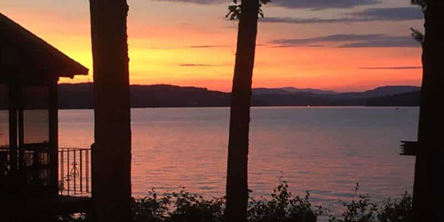 Sweet Sunset - Lakes Region Association - New Hampshire