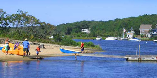 Beach - Green Harbor Waterfront Lodging - East Falmouth, MA