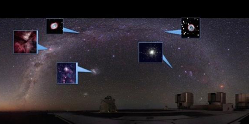 Galaxy Montage - Blake Planetarium - Plymouth, MA