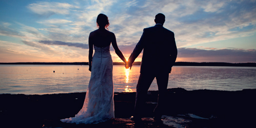 Wedding Sunset - Spruce Point Inn - Boothbay Harbor, ME