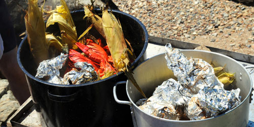 New England Clambake - Classic New England Foods