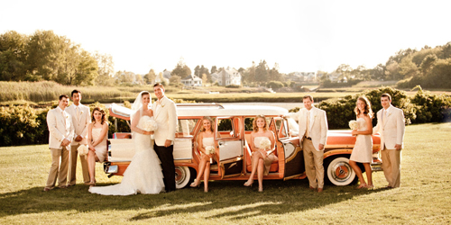 Classic Chevy & Wedding Crew - Nonantum Resort - Kennebunkport, ME - Photo Credit Nadra Photography