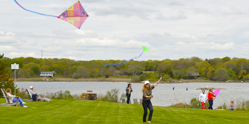 Flying Kites - Weekapaug Inn - Westerly, RI