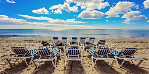 Beach Chairs - Edgewater Beach Resort - Dennisport, MA