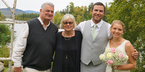 Wedding Family - Attean Lake Lodge - Jackman, ME