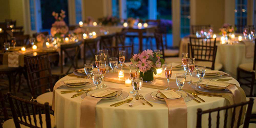 Candelit Wedding Reception - Village by the Sea - Wells, ME