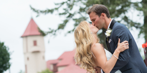 Wedding Embrace - Ocean Edge Resort & Golf Club - Brewster, MA