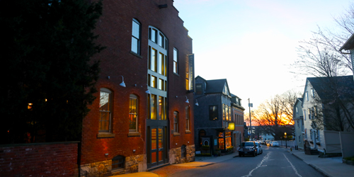 Early Evening View - Mill Street Inn - Newport, RI