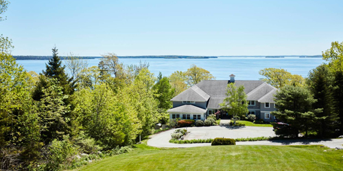 View from Hilltop Building - Inn at Ocean's Edge - Lincolnville, ME