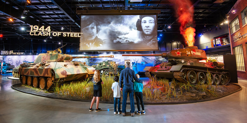 Clash of Steel Exhibit - American Heritage Museum - Hudson, MA