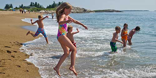 Beaches on Maine's Mid Coast