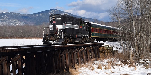Winter Train - Conway Scenic Railroad - North Conway, NH