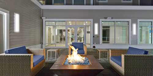 Outdoor Firepit in Hyannis - Cape Cod, MA