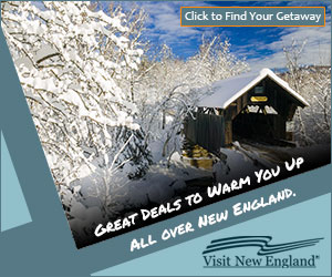 Great Deals to Warm You Up All Over New England! - Click to find your getaway!