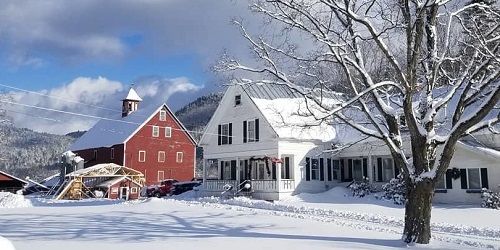 Winter View - Liberty Hill Farm B&B - Rochester, VT