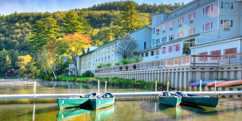 Stunning Lake is the Center - Lake Morey Resort - Fairlee, VT