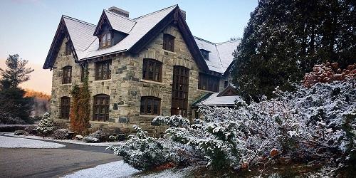 First Snowfall - Castle Hill Resort - Proctorsville, VT