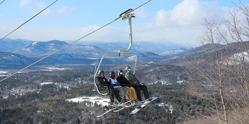Chair Lift View - Cranmore Mountain Resort - North Conway, NH