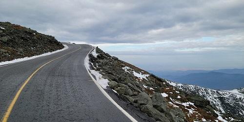 Mt. Washington's Famous Auto Road - White Mountains, NH