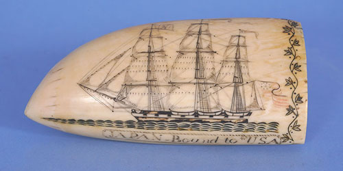Scrimshaw at the Cahoon