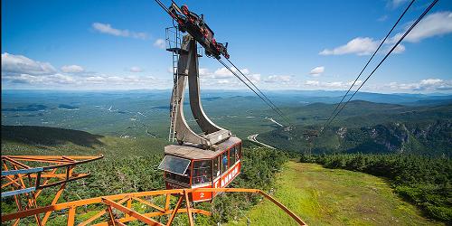 Summer Aerial Tram - Cannon Mountain - Franconia, NH