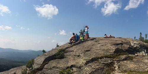 Summer Hiking View - Cannon Mountain - Franconia, NH