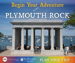 Begin your adventure at Plymouth Rock!