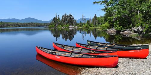 Canoes at the Ready - Androscoggin Valley Chamber - Berlin, NH