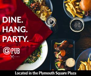Plymouth G Pub at Plymouth Square Plaza - Dine. Hang. Party.